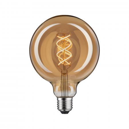 Paulmann 28869 Vintage dimmbare E27 retro Filament LED Globe 4W extra warmweiß Gold