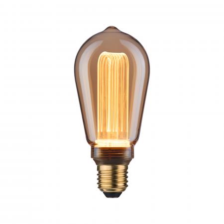 Paulmann 28879 Inner Glow Edition E27 LED Kolben Arc 3,5W extra warmweiß Gold
