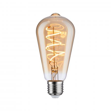 Paulmann 28953 Vintage Edition E27 LED Kolben 5W extra warmweiß dimmbar Gold