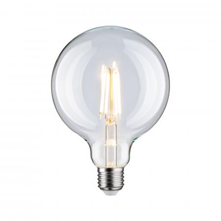 Paulmann 28971 Filament E27 LED Globe G125 9W warmweiß dimmbar Klar