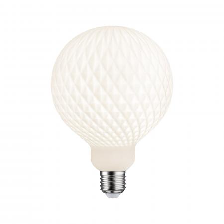 Paulmann 29077 White Lampion Filament 230V LED Globe G125 E27 400lm 4,3W 3000K dimmbar Weiß
