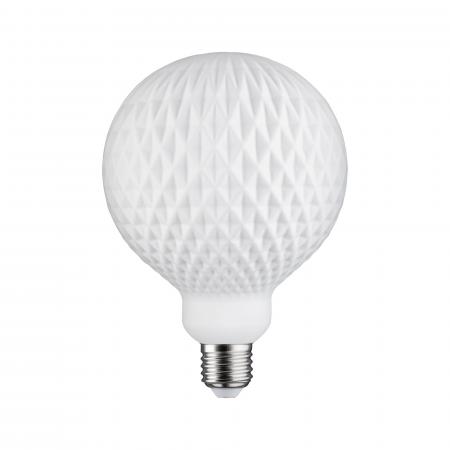 Paulmann 29077 White Lampion Filament 230V LED Globe G125 E27 400lm 4,3W 3000K dimmbar Weiß