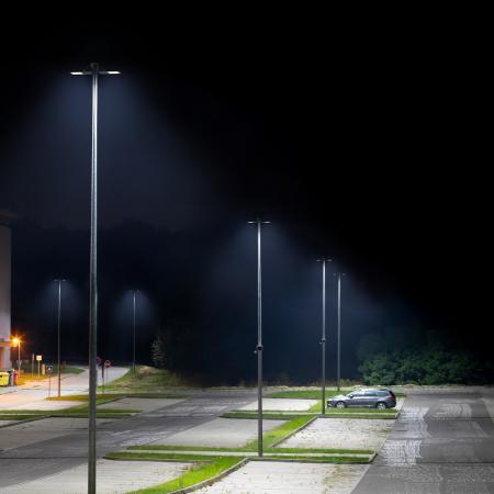 LEDVANCE FLOODLIGHT FLEX ASYMMETRIC 55x120 – 250W Hochleistungs LED Fluter für professionelle Außenbeleuchtung 4000K