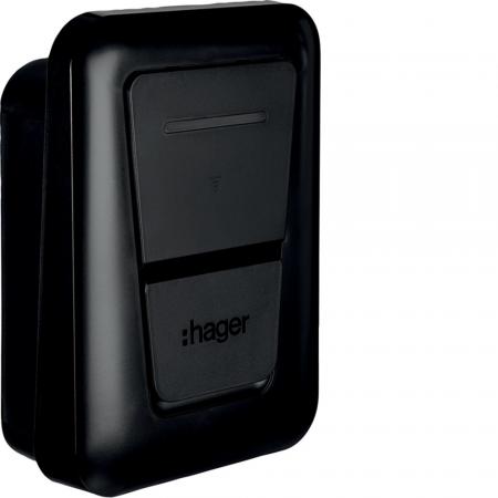 Hager witty plus XVL122SLM 22 kW Wallbox Typ 2S mit Lastmanagement