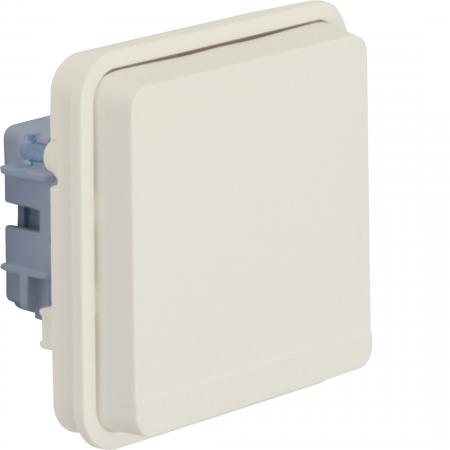 Hager Steckdosen-Eins SCHUKO m KD W.1 pw