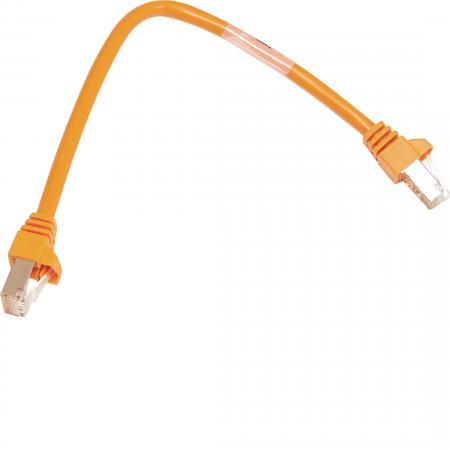 Hager Patch-Leitung RJ45 für CLS,orange,230mm