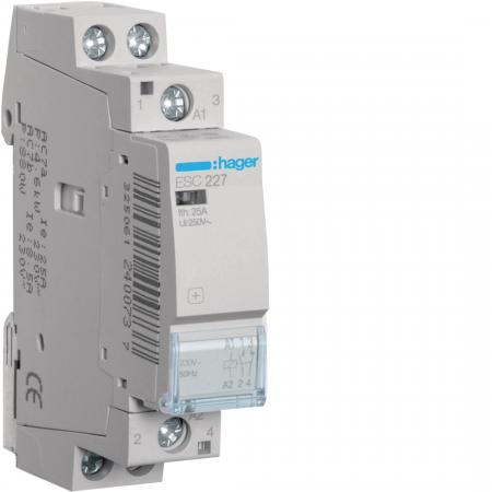 Hager InstallationsSchütze 25A 1S+1Ö 230V