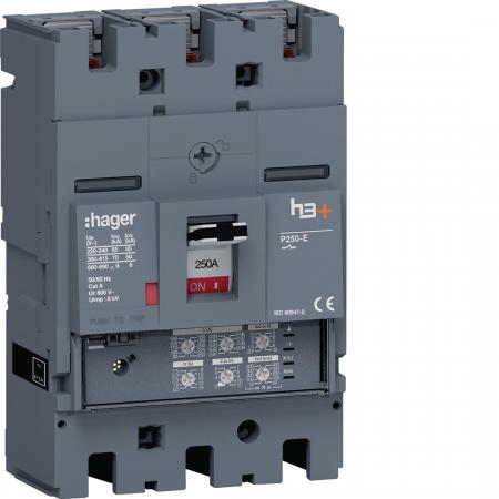 Hager Leistungssch. h3+ P250 LSI 3x250A 70kA