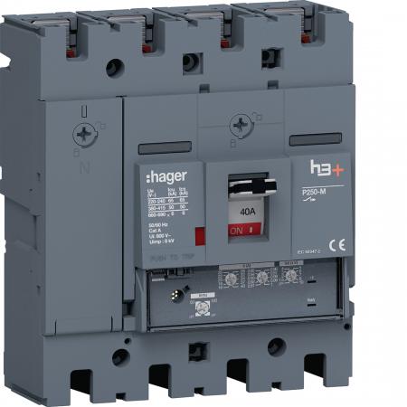 Hager Leistungssch. h3+ P250 LSnI 4x40A 50kA