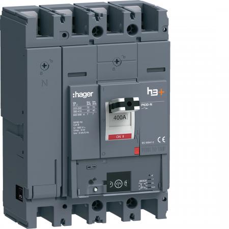 Hager Leistungsch. h3+ P630 Energy 4x400A 40kA