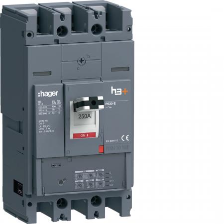 Hager Leistungsch. h3+ P630 LSI 3x250A 70kA