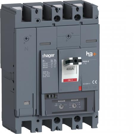 Hager Leistungsschalt. h3+ P630 TM 4x400A 70kA