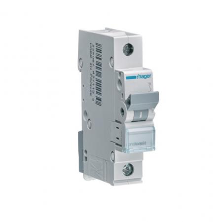 Hager MCN163 Leitungsschutzschalter C63, 63 A, 1-polig, 6 kA, 1 TE
