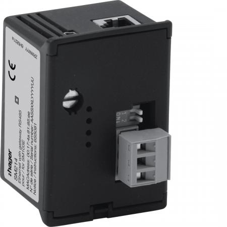 Hager Mod.Ethernet+RS485 Jbus/Modbus SM103E