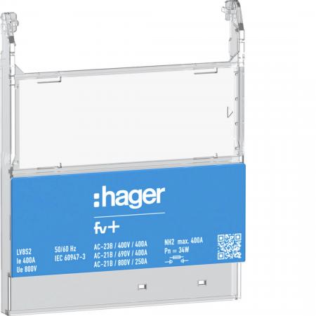 Hager NH2-Infoträger mit Produktinformation