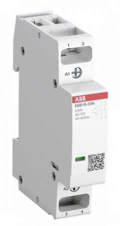 ABB ESB16-11N-03 Installationsschütz 16 A, 1S/1Ö, 48 V AC/DC