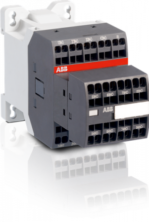 ABB NS62ES-20 Hilfsschütz, 24V 50/60Hz, 6S+2Ö, Federzuganschluss