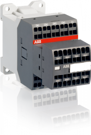 ABB NSL71ES-81 Hilfsschütz, 24 V DC, 7S+1Ö, Federzuganschluss