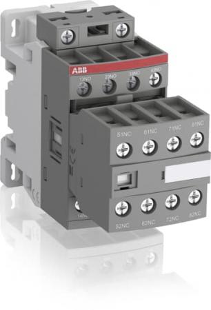 ABB NF71E-12 Hilfsschütz, 48-130 V 50/60 Hz / DC, 7S+1Ö