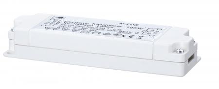 TIP 3651 Nice Price VDE Elektroniktrafo 35-105W 230/12V 105VA Weiß
