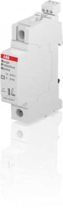 ABB OVR T2 40-275 P TS QS SPD Typ 2 für 230/400V 1P, Imax 40kA, In 20kA, Up 1, 25kV, TS Telesignal