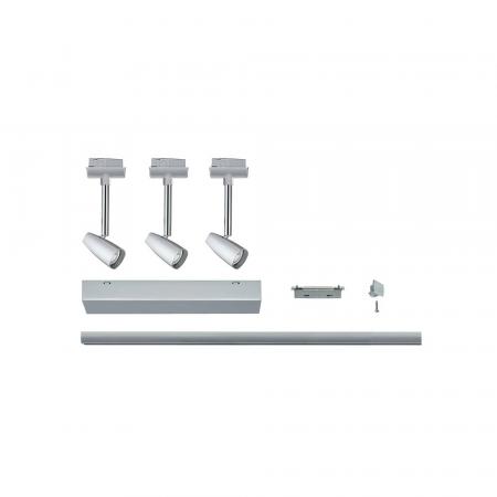 Paulmann 5062 Bundle Urail Set Barelli ZigBee max3x10W GU10 Chrom matt 1m Schiene