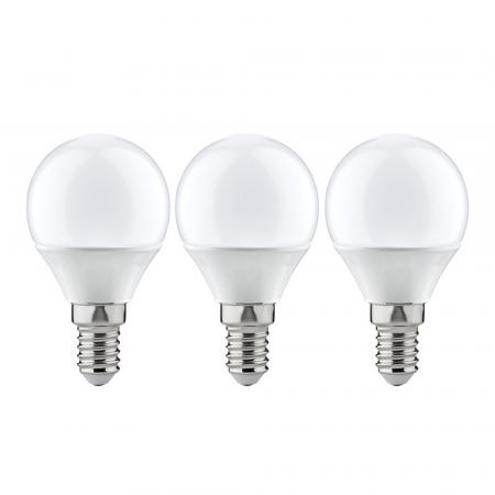3er-Pack E14 Paulmann 28537 LED Tropfen 5.5W wie 40W warmweißes Licht 2700K