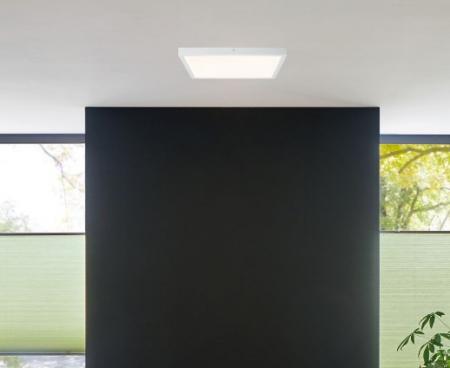 Paulmann Deckenleuchte eckig mit warmweißer LED 60x60cm Weiß Aluminium 70647