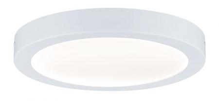Abgeflachte moderne Abia LED-Deckenleuchte modernes Wohnambiente Ø30cm Weiß Paulmann 70899
