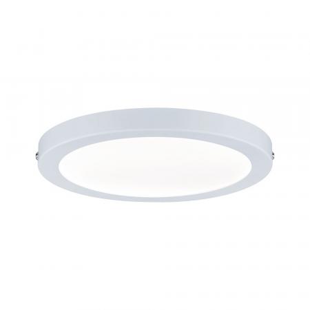 Runde flache LED-Deckenleuchte Atria LED-Panel 22cm 15W 4000K Weiß Paulmann 70937