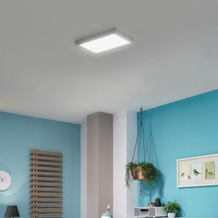 Paulmann Atria LED-Panel 16,5W 1450lm 4000K neutralweiß 300x300mm weiß matt 230V IP20