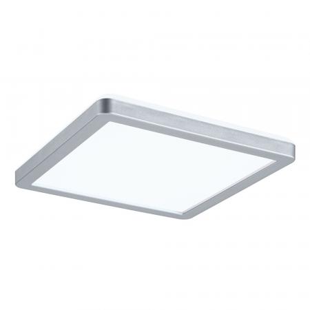 Paulmann 71007 LED Panel Atria Shine Backlight eckig 190x190mm modern neutralweiß Chrom matt