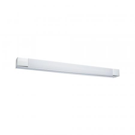LED-Bad- und Spiegelleuchte Quasar 70cm Spitzwasserschutz in Chrom/Weiß Paulmann 79715