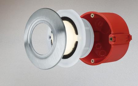 Paulmann 93740 Special Einbauleuchte Set LED IP65 1.4W 3000K 76mm Opal