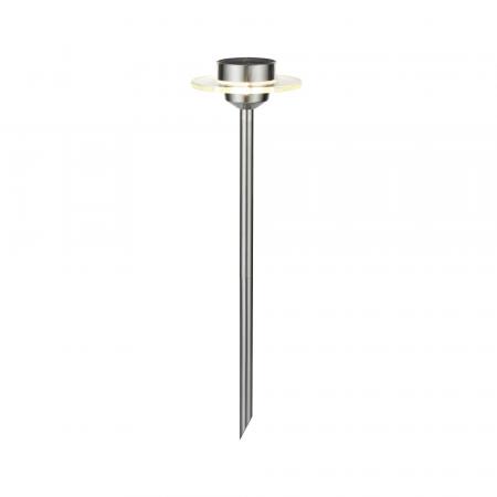Paulmann 93764 Special Solarspieß Ufo IP44 LED 1x0.2W Edelstahl/Klar Edelstahl/Glas