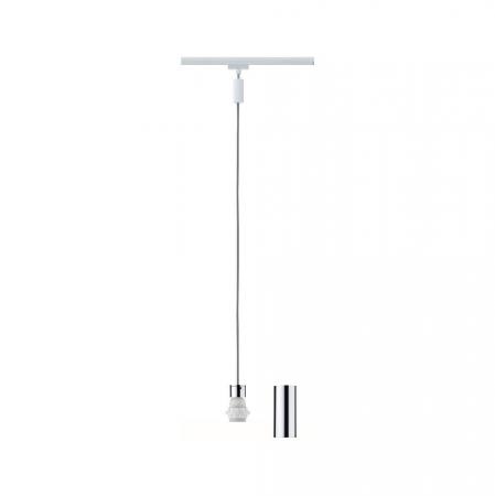 Paulmann 95437 Urail 2Easy Basic Pendel max 1x20W E27 Weiß/Chrom