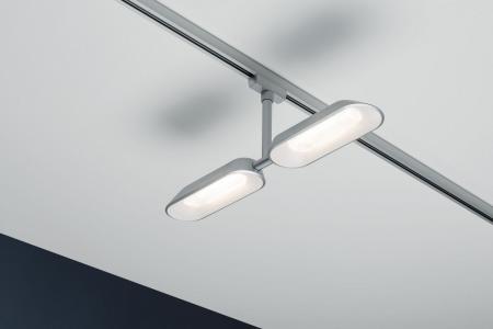 Paulmann 95469 URail Systems Spot Dipper 2x8W Chrom/Weiß dimmbar