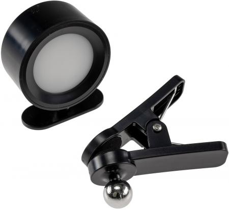 REV Ritter Akku Clip-Leuchte 150lm Klammer + Klebepad