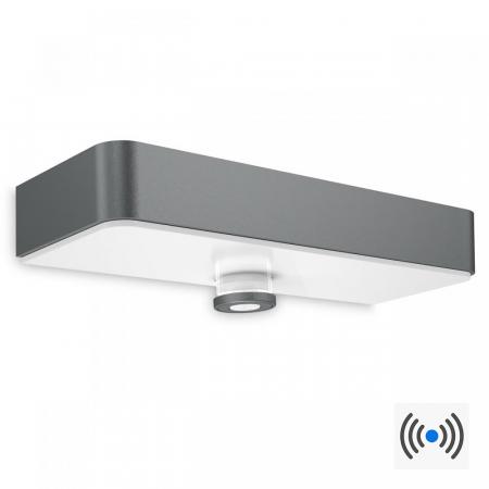 STEINEL XSolar SOL-O Wandlampe mit Sensor in Anthrazit