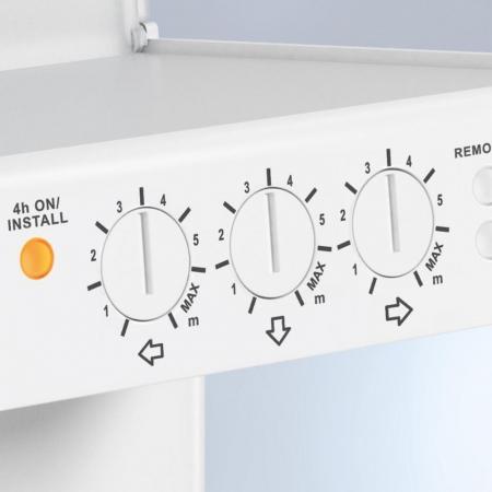 STEINEL Bewegungsmelder iHF 3D COM1 - anthrazit - Bluetooth