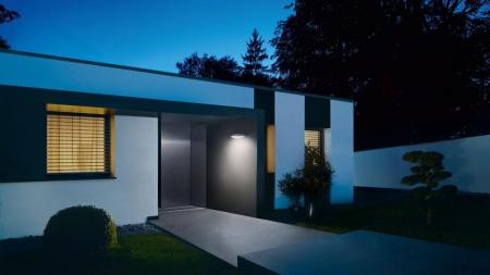 STEINEL L 825 SC Außenwandlampe in Anthrazit mit Sensor & Bluetooth
