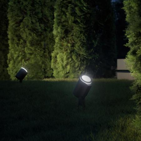 STEINEL Spot Garden LED Außenstrahler mit Erdspieß