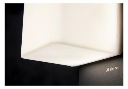 STEINEL GL 80 C LED-Sensor Wegeleuchte Bluetooth-Sensorleuchte Silber