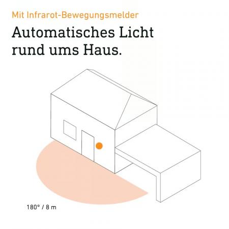 Steinel Wandleuchte L 940 SC mit Bewegungsmelder & Bluetooth