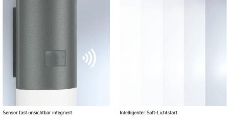 STEINEL L 910 S LED-Sensor Wandlampe in Anthrazit