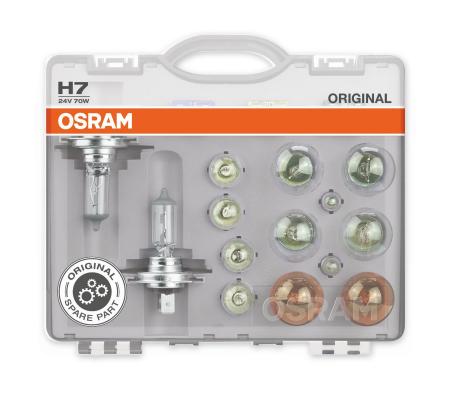 LKW SET OSRAM H7 Ersatzlampenbox Halogen Box 24V - Reservelicht für LKW und Busse