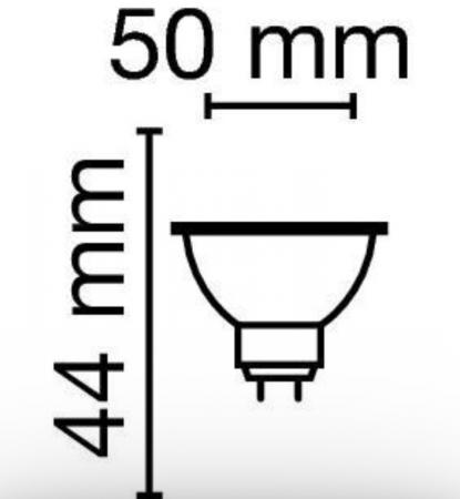 Radium LED Essence NV-RetroFit MR16 5,5W wie 50W 540lm 2700K GU5.3 36° 12V, Art.-Nr. 44225240