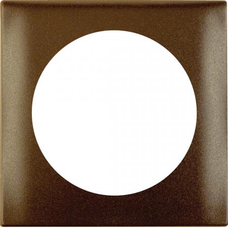 Berker 918272501 Rahmen 1fach Integro Flow braun matt