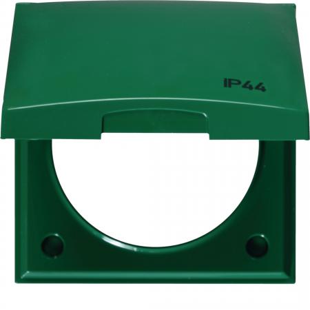 Berker 918282590 Rahmen m KD u Aufdruck IP44 ITG Flow grü