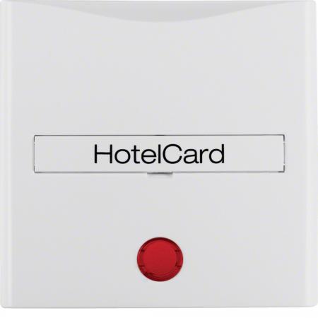 Berker 16408989 Hotelcards m Druck u rot Ls S.1/B.x pw